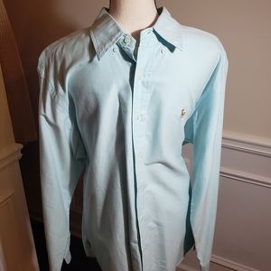 Ralph Lauren Aqua long sleeve dress shirt size XL